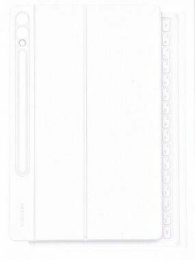 Samsung Book Cover Keyboard for Galaxy Tab S10+/S9+/S9 FE+, White (DX825)